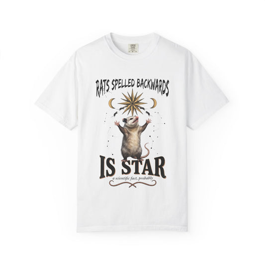 Funny Meme Opossum Graphic Shirt - Heavyweight Comfort Colors Ironic Vintage Tee
