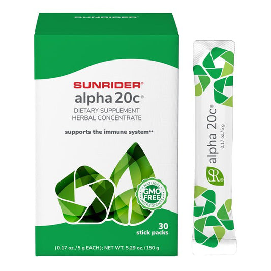 JETZT ERHÄLTLICH Alpha 20C | Kräuterergänzung für das Immunsystem von Sunrider