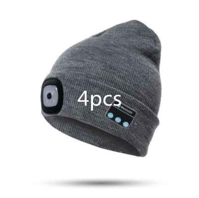 Bluetooth LED Smart Hat - Wireless Headphone & Hands-Free Speaker