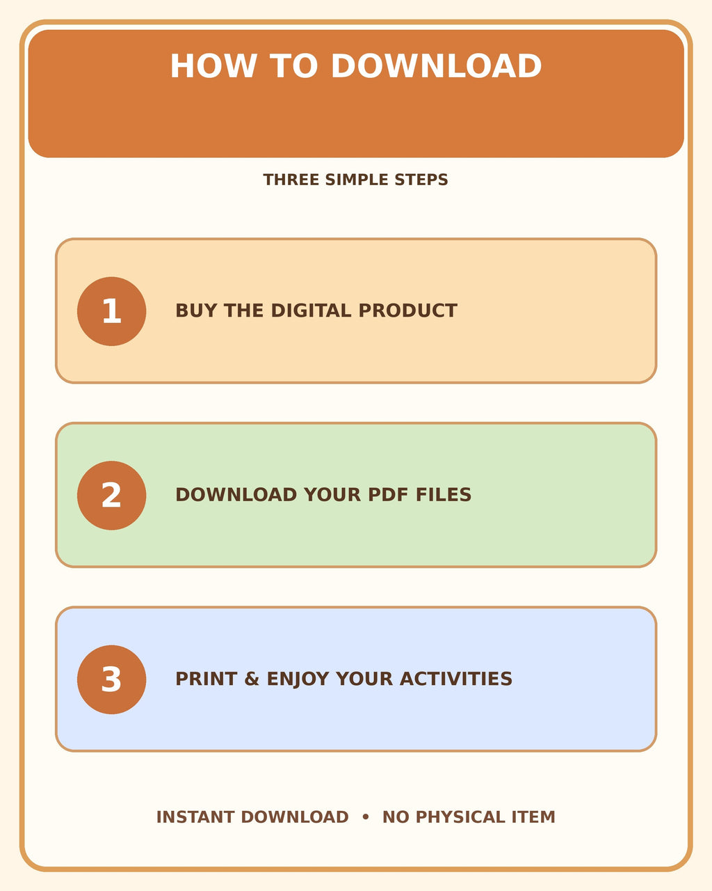How to purchase download and print your Autumn Gratitude Adventure PDFs