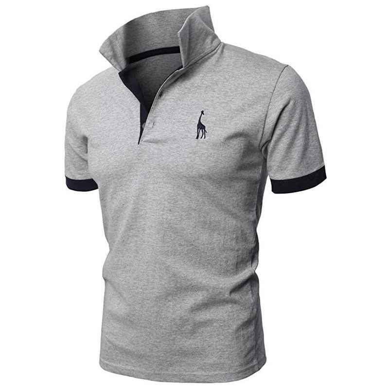 Fawn Summer Short Sleeve Embroidered Shirt - Stylish, Light & Fashionable