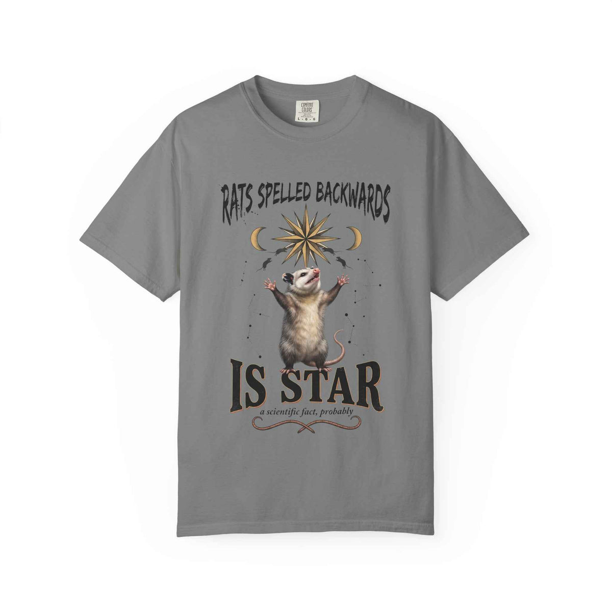 Funny Meme Opossum Graphic Shirt - Heavyweight Comfort Colors Ironic Vintage Tee