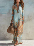New Vintage Flowing Womens Dress