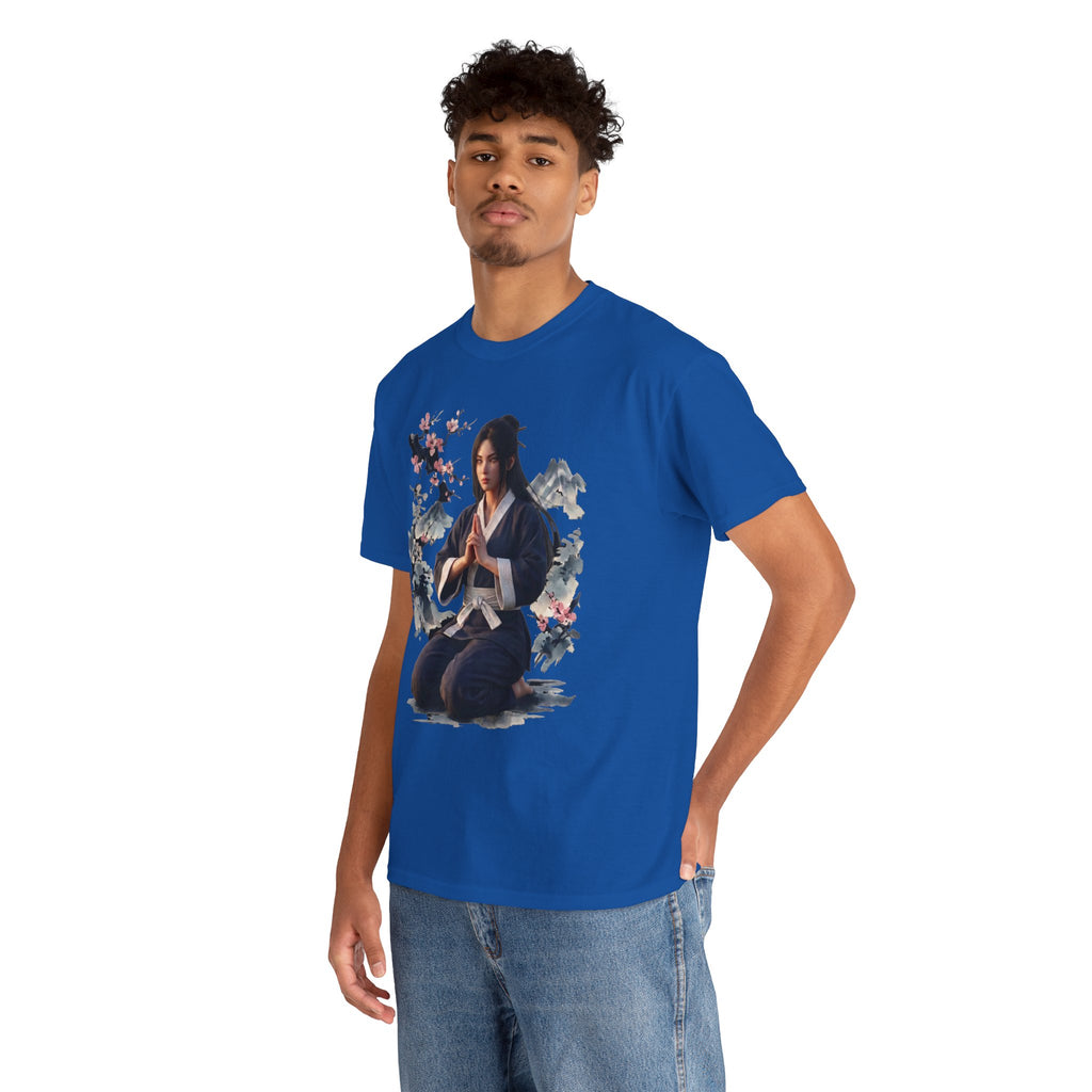 Japanese Aesthetic Kunoichi Sakura Graphic T-Shirt Anime