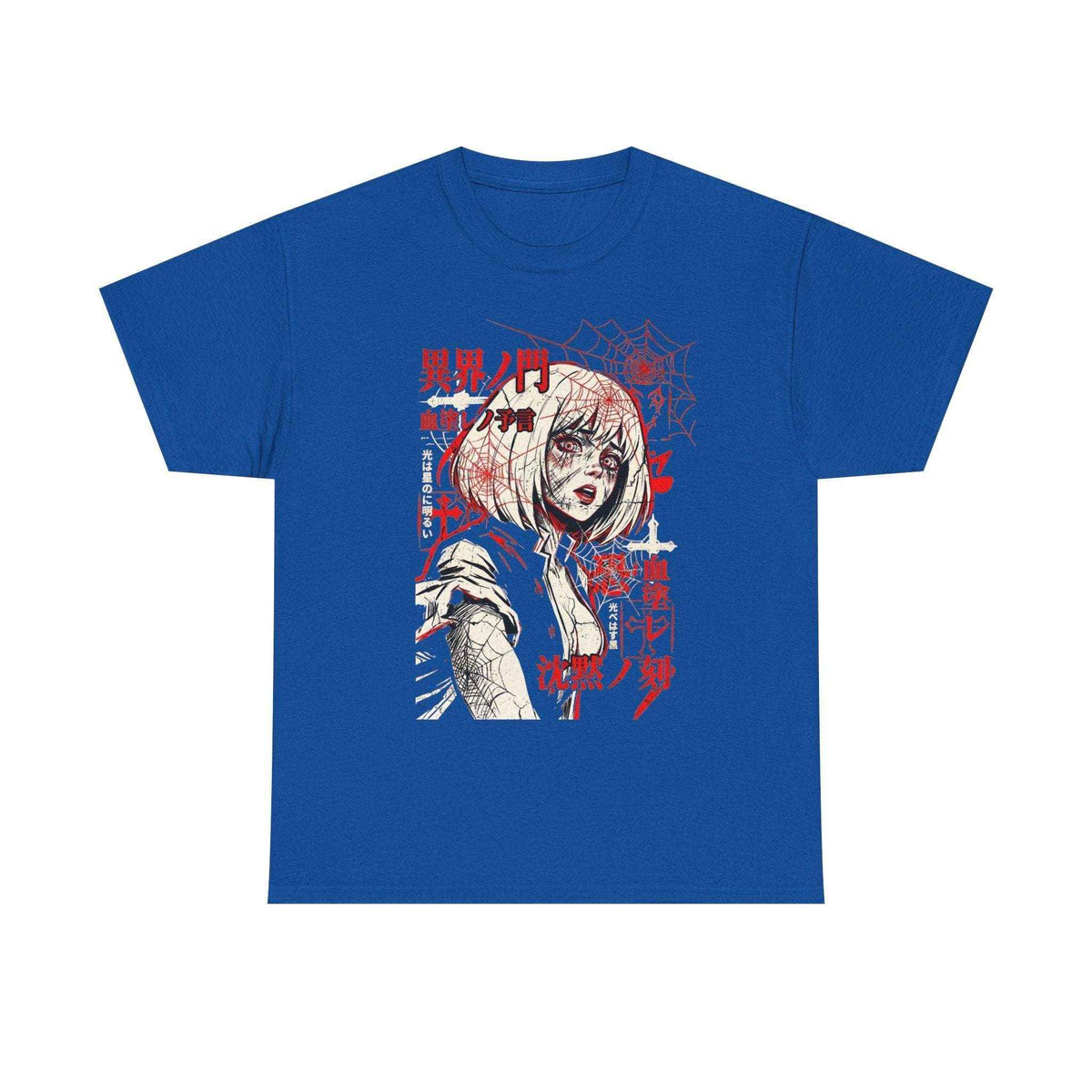 Dark Anime Graphic Tee, Heavy Cotton Streetwear Classic