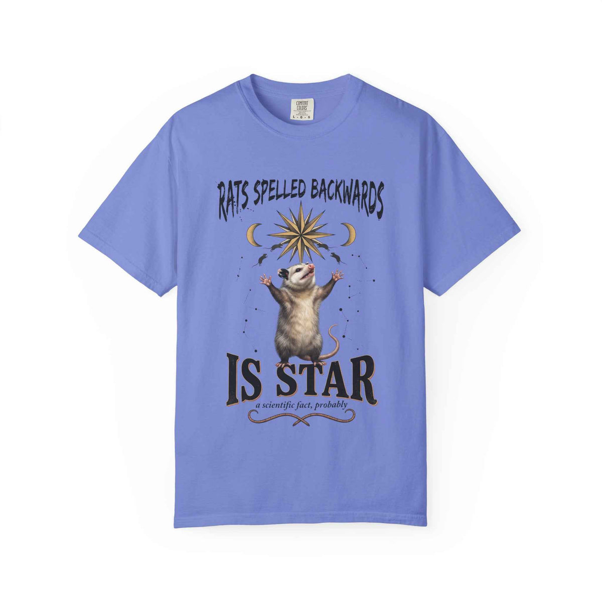 Funny Meme Opossum Graphic Shirt - Heavyweight Comfort Colors Ironic Vintage Tee