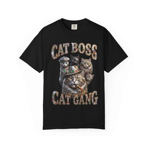 Cat Boss Cat Gang Graphic T-Shirt