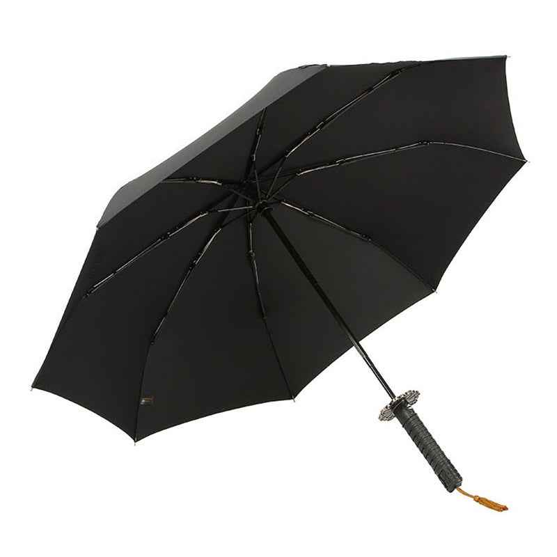 Automatic Folding Umbrella Samurai Sword Knife