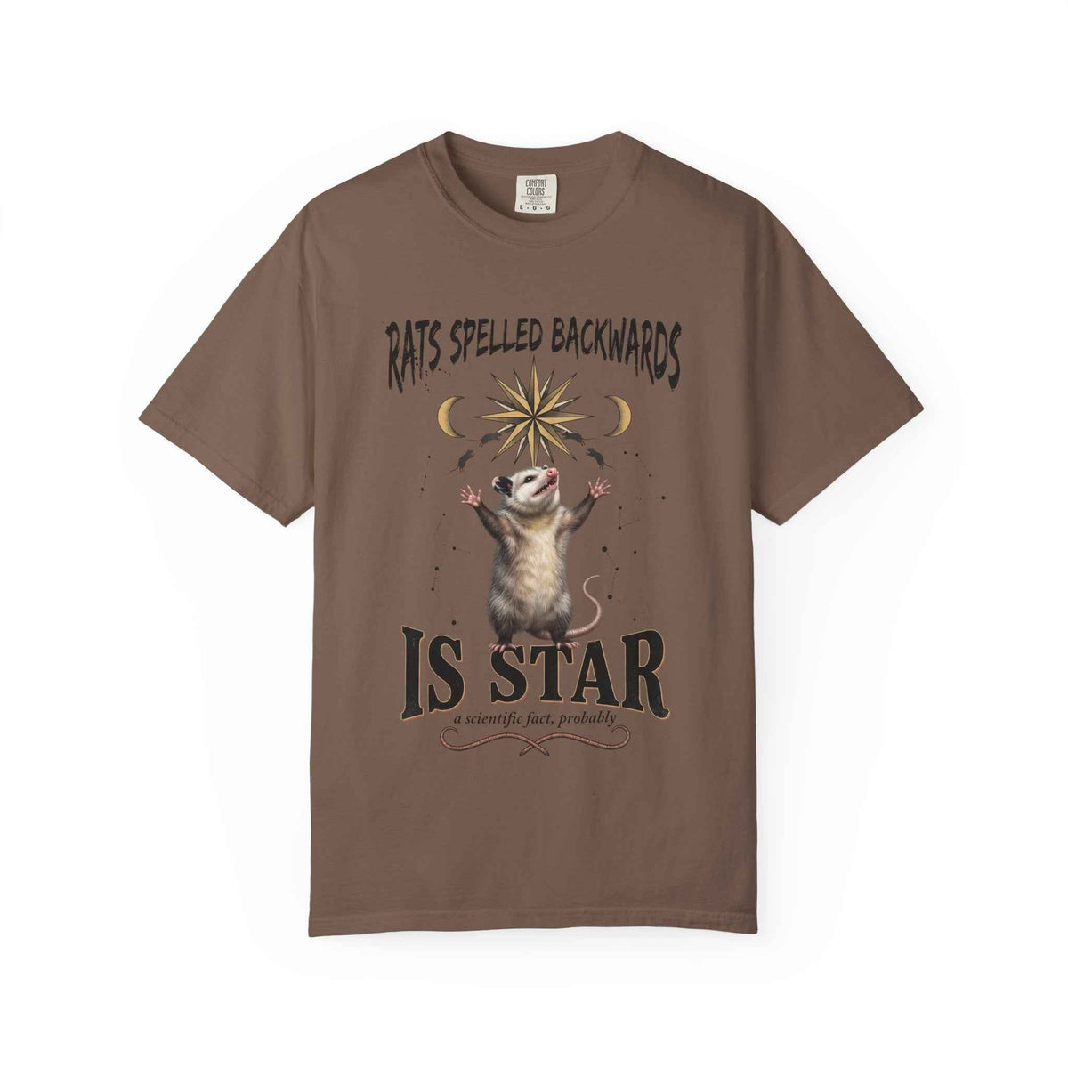 Funny Meme Opossum Graphic Shirt - Heavyweight Comfort Colors Ironic Vintage Tee