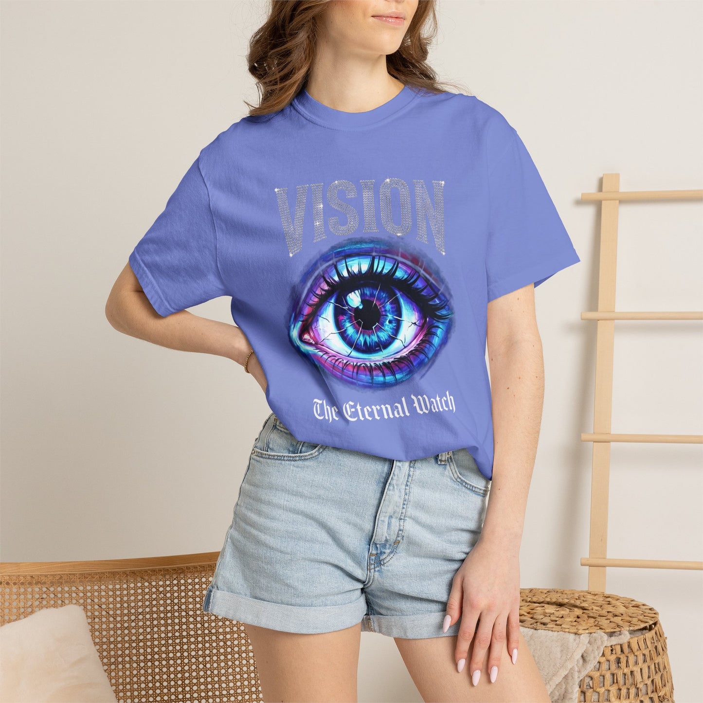 Vision "The Eternal Watch" T‑Shirt — Mystic Eye Graphic Tee