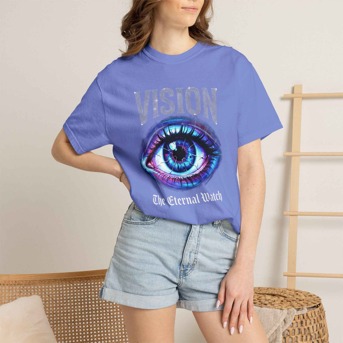 Vision "The Eternal Watch" T‑Shirt — Mystic Eye Graphic Tee