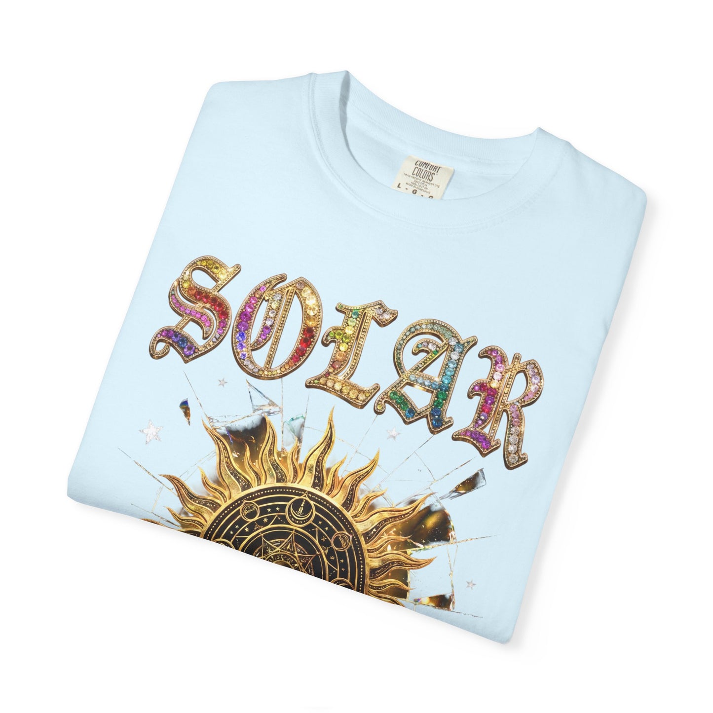 Solar Sun Graphic T-Shirt — "Power of the Eternal Light"