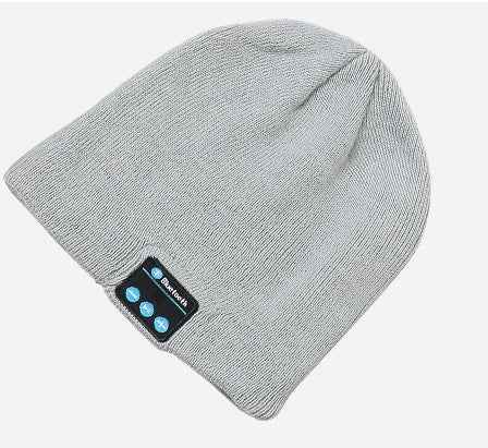 Wireless Bluetooth Earbuds in Knitted Hat - Music Stereo