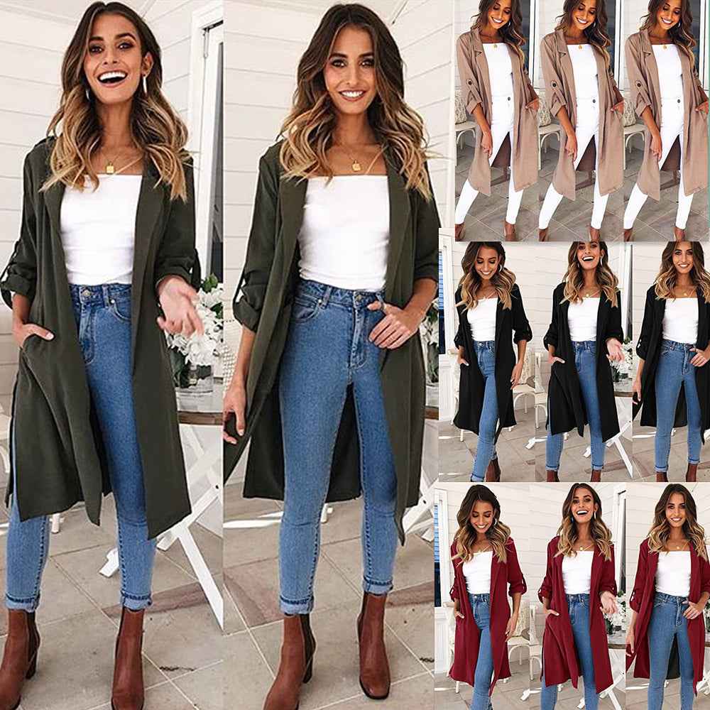 New long trench coat