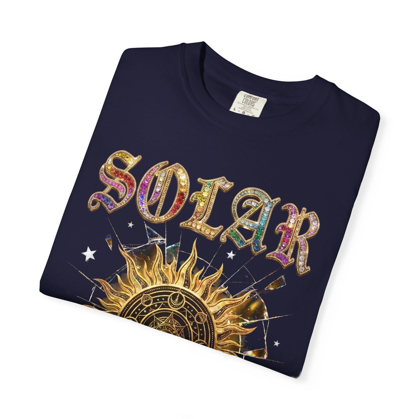 Solar Sun Graphic T-Shirt — "Power of the Eternal Light"