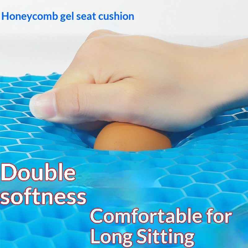 Honeycomb Ergonomic Latex Seat Cushion - Office & Home Comfort