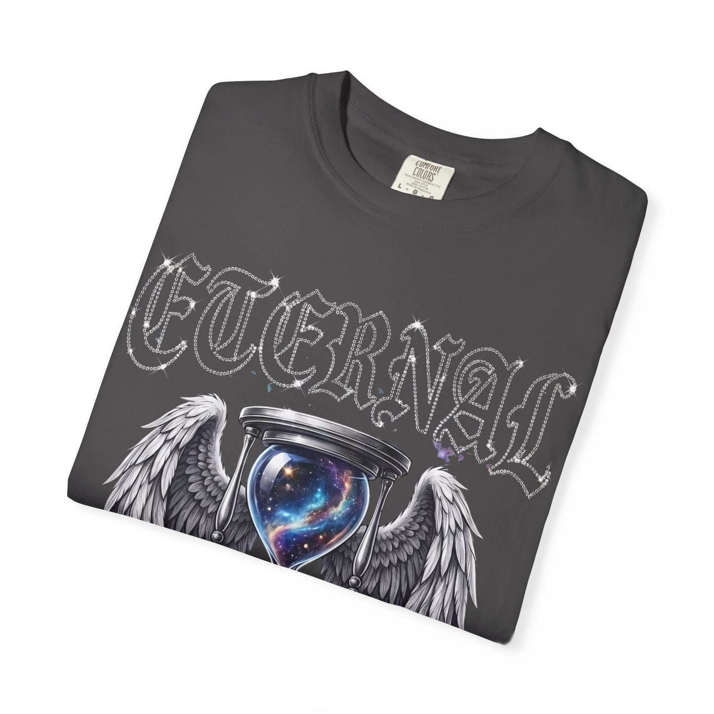Eternal Hourglass T-Shirt — 'Time Consumes All Souls' Graphic Tee