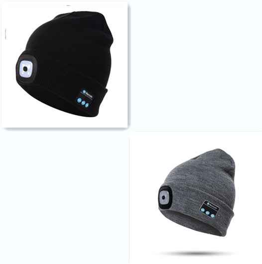 Bluetooth LED Smart Hat - Wireless Headphone & Hands-Free Speaker