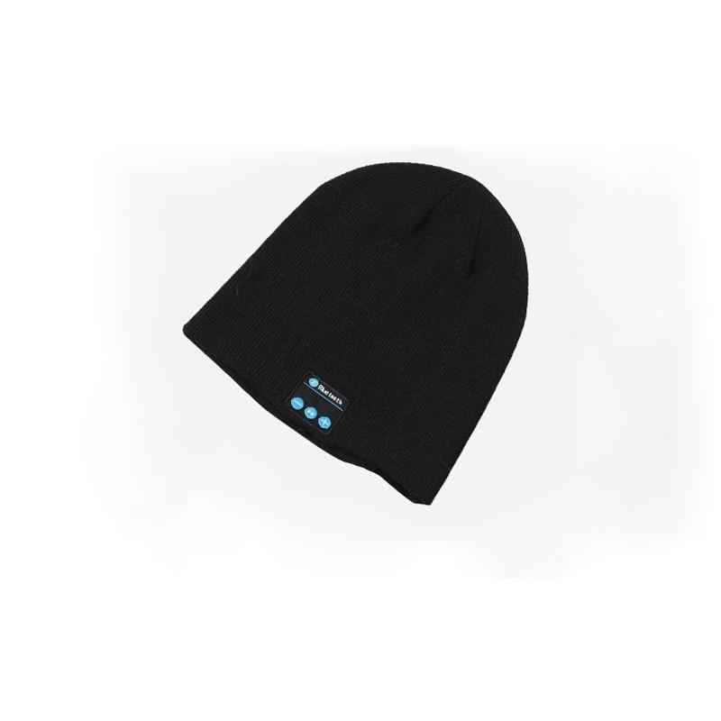Wireless Bluetooth Earbuds in Knitted Hat - Music Stereo