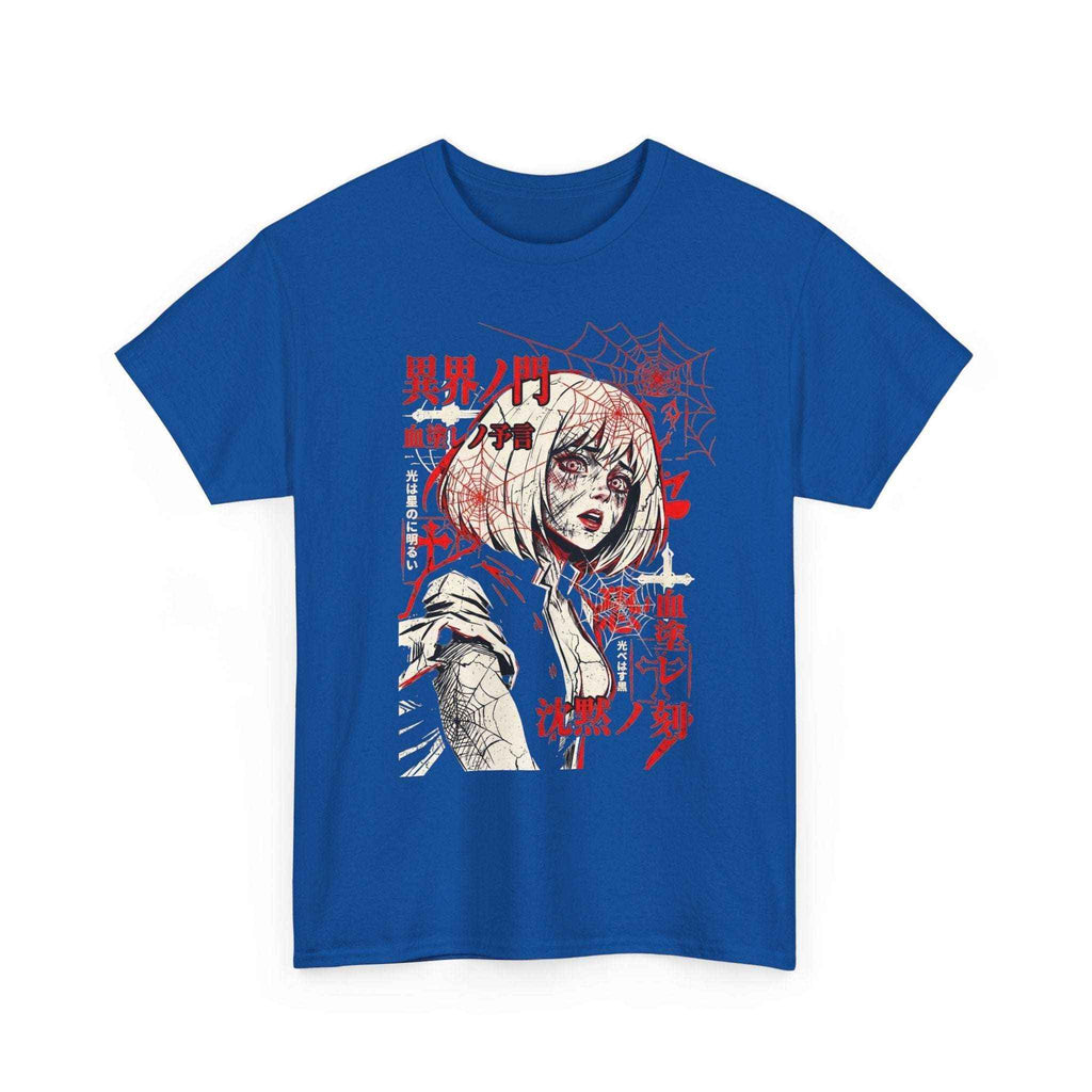 Dark Anime Graphic Tee, Heavy Cotton Streetwear Classic
