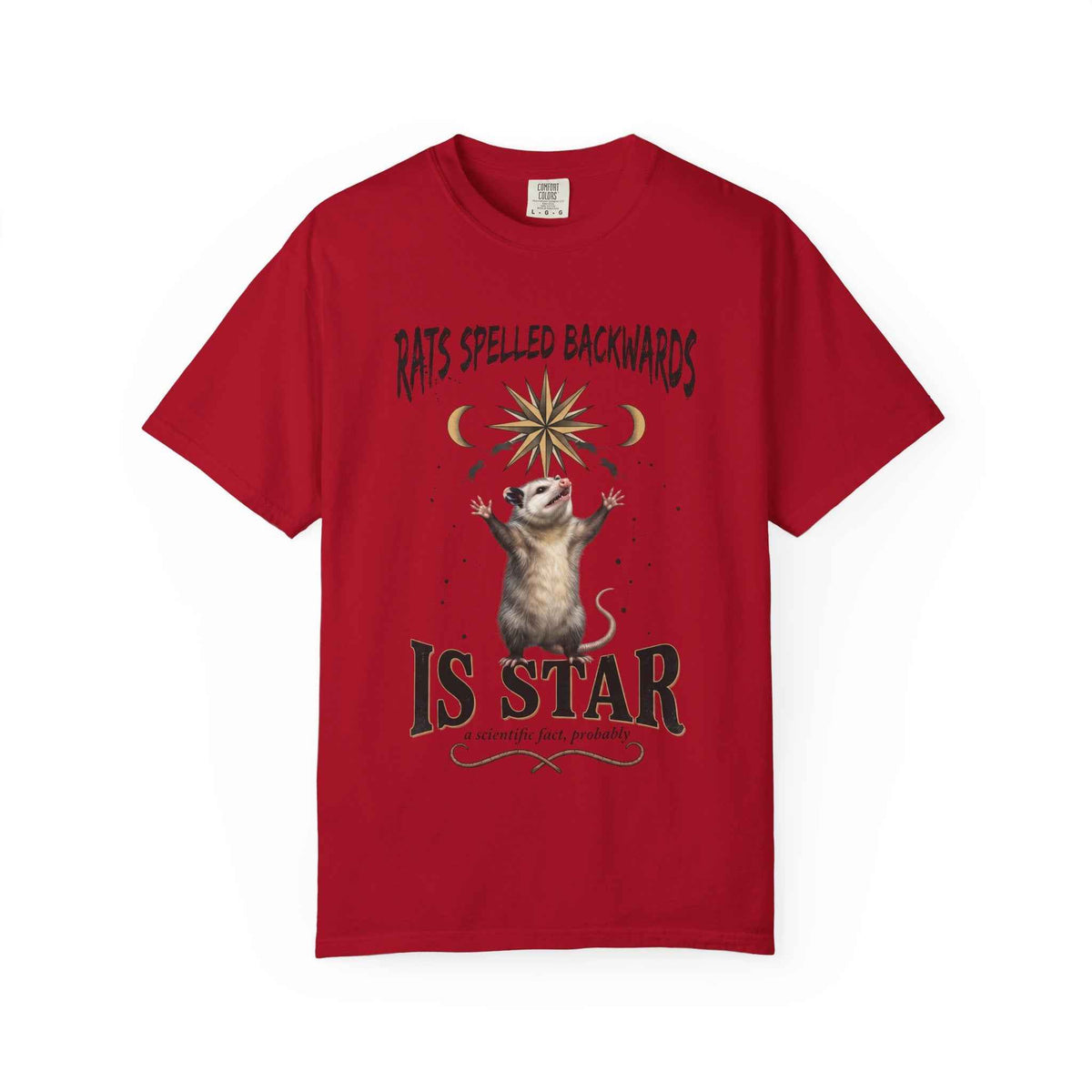 Funny Meme Opossum Graphic Shirt - Heavyweight Comfort Colors Ironic Vintage Tee