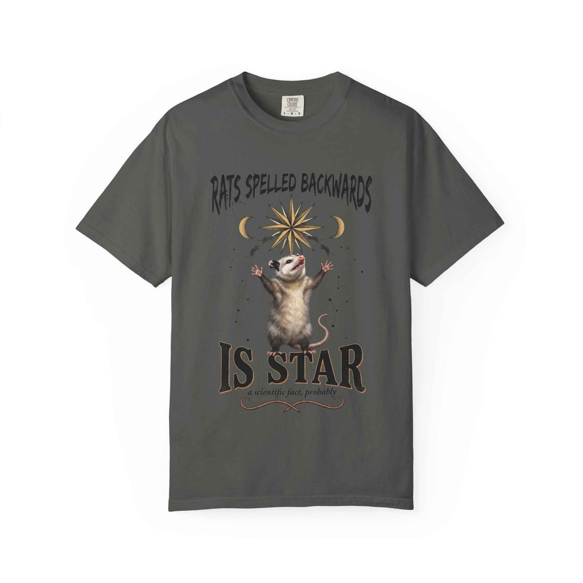 Funny Meme Opossum Graphic Shirt - Heavyweight Comfort Colors Ironic Vintage Tee