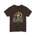 Eclipse Wolf Graphic Tee | Celestial Wolf Streetwear | Gildan 5000