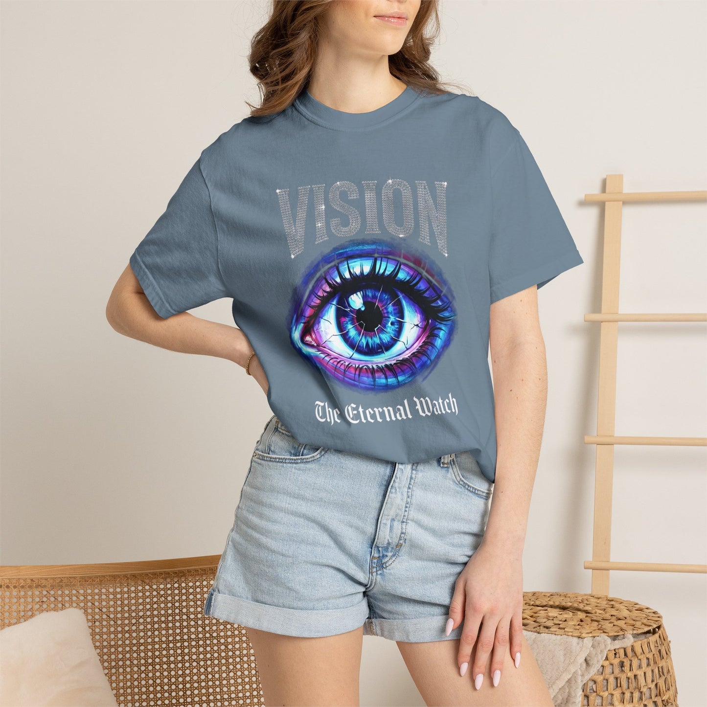 Vision "The Eternal Watch" T‑Shirt — Mystic Eye Graphic Tee
