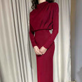 Fashion Temperament High Waist Autumn Street Dress