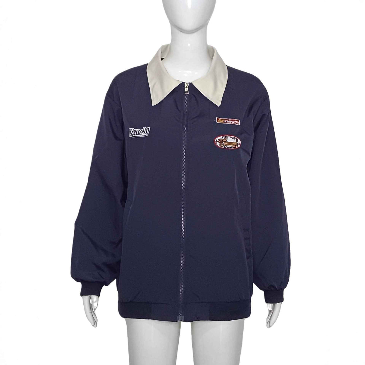 New Stylish Embroidered Bomber Jacket Baseball Uniform Top