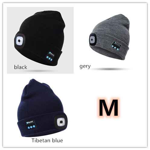 Bluetooth LED Smart Hat - Wireless Headphone & Hands-Free Speaker