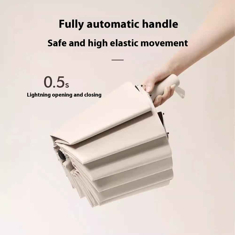 Paraguas Automatico de Acero y Vinilo 190T - Ideal para dos personas o uso individual