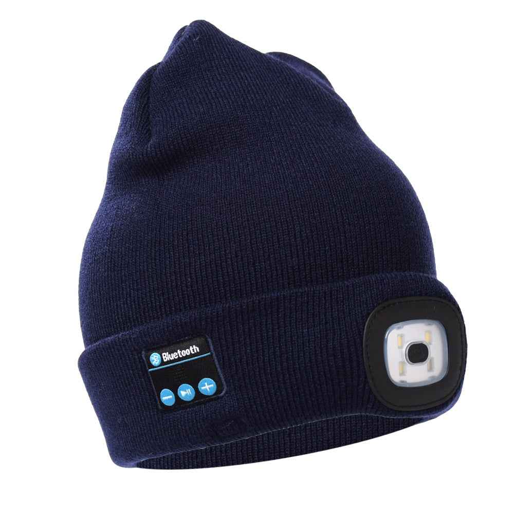 Bluetooth LED Smart Hat - Wireless Headphone & Hands-Free Speaker