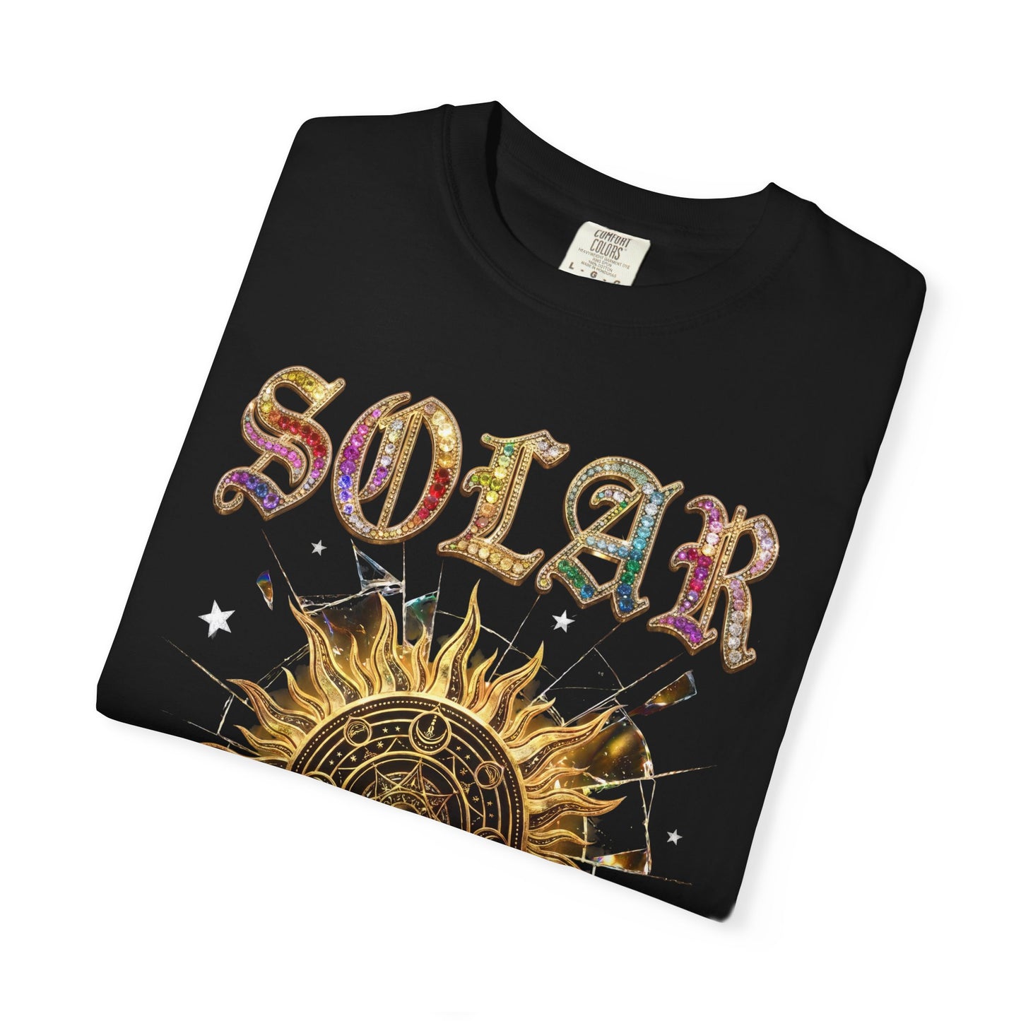 Solar Sun Graphic T-Shirt — "Power of the Eternal Light"