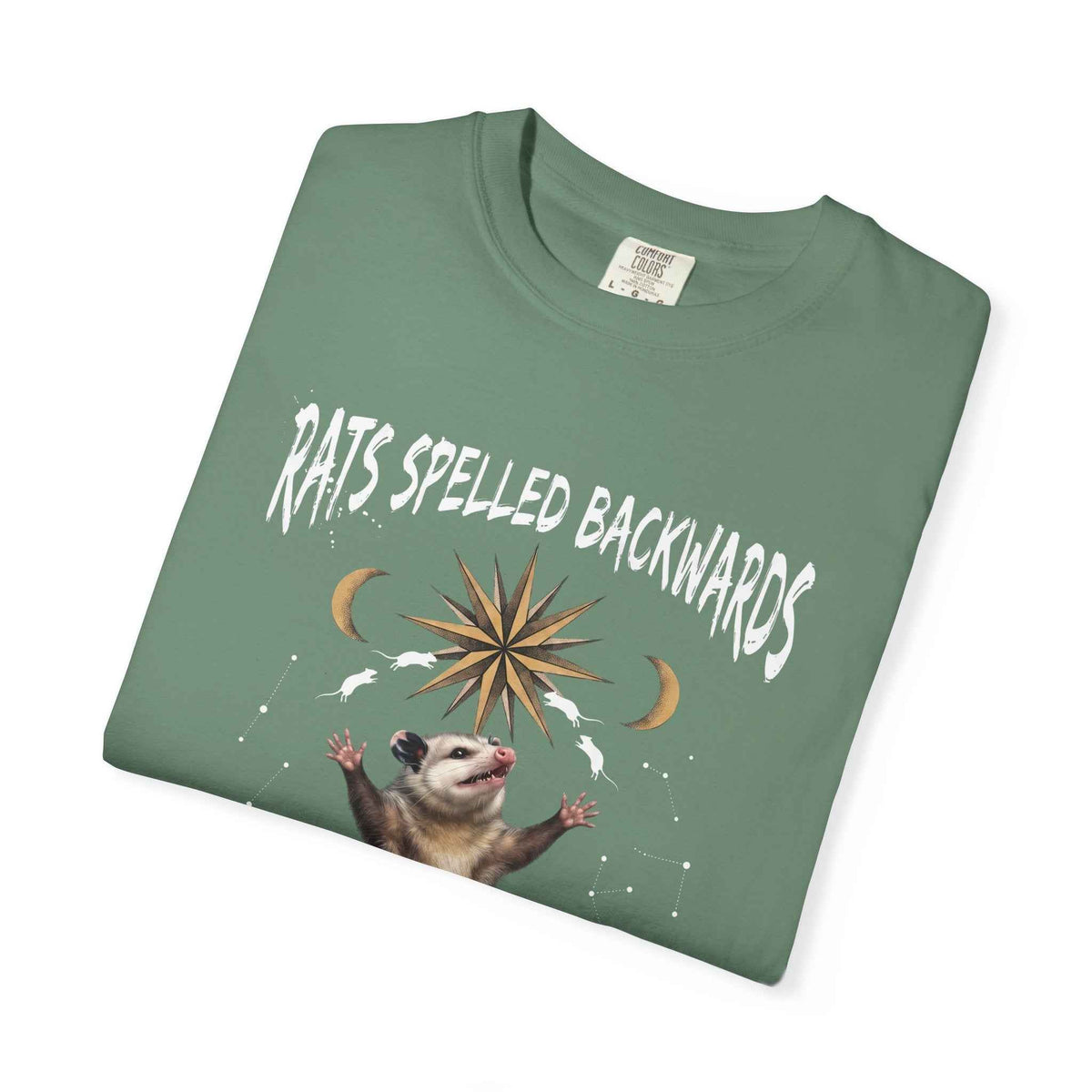 Funny Meme Opossum Graphic Shirt - Heavyweight Comfort Colors Ironic Vintage Tee