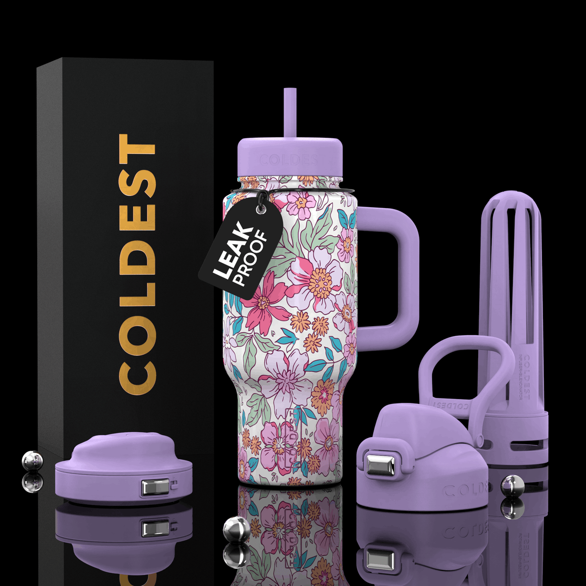 COLDEST 24oz Limitless Ultra Colder Bottle - Extended Cold Life