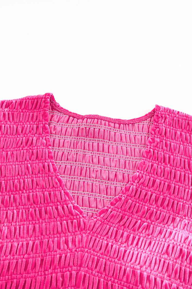 Solid Color Velvet Dress for Women - Elegant One-Step Skirt Style