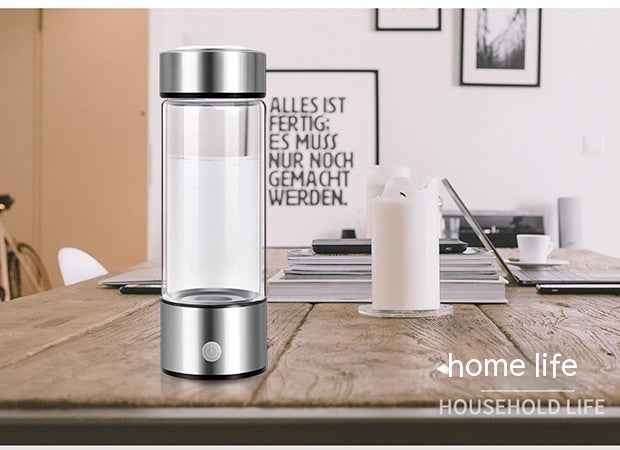 Portable Hydrogen Water Generator Bottle - Antioxidant Hydration New Tech