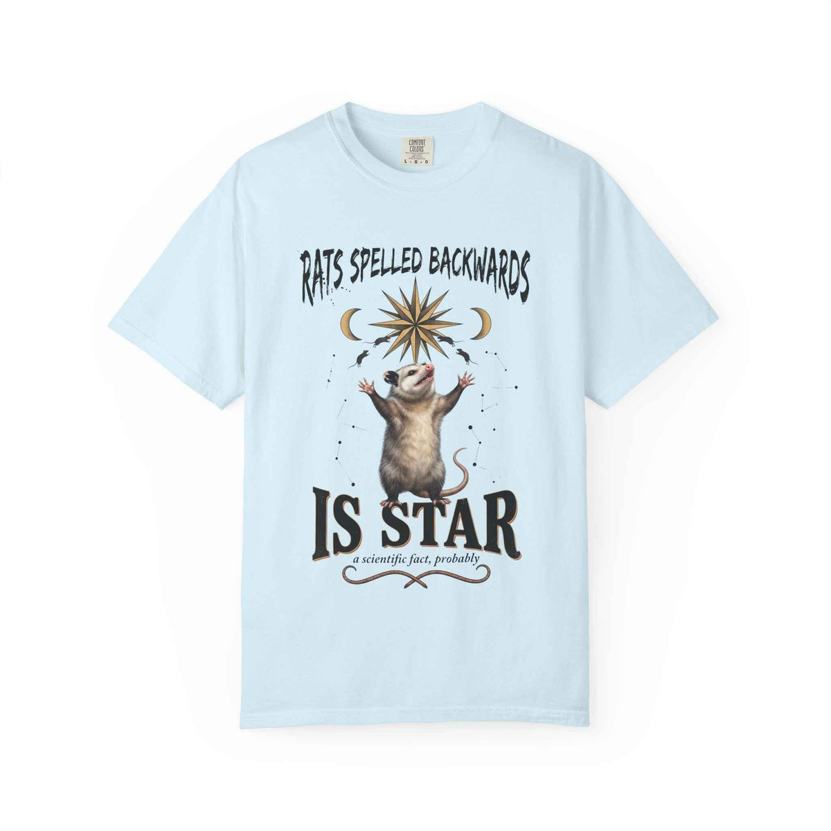 Funny Meme Opossum Graphic Shirt - Heavyweight Comfort Colors Ironic Vintage Tee