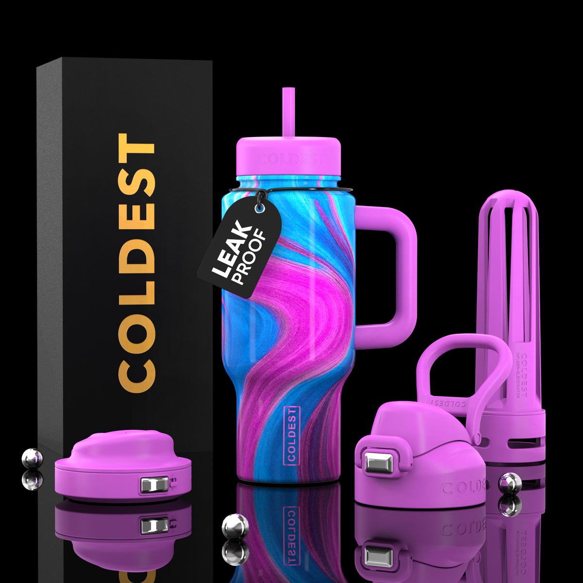 COLDEST 24oz Limitless Ultra Colder Bottle - Extended Cold Life