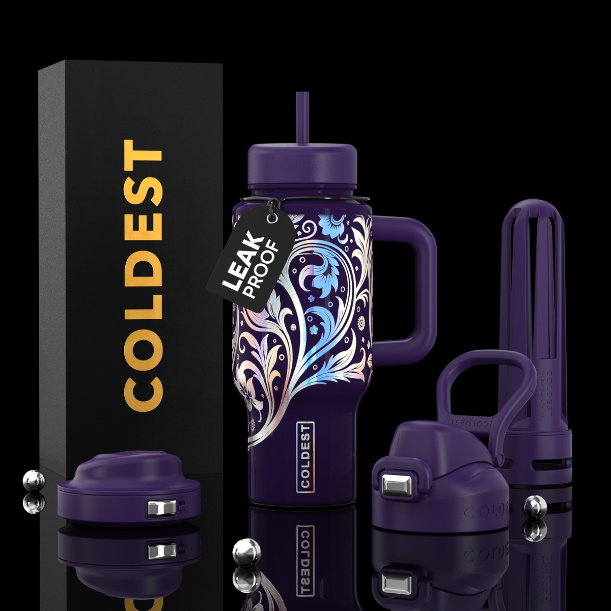 COLDEST 24oz Limitless Ultra Colder Bottle - Extended Cold Life