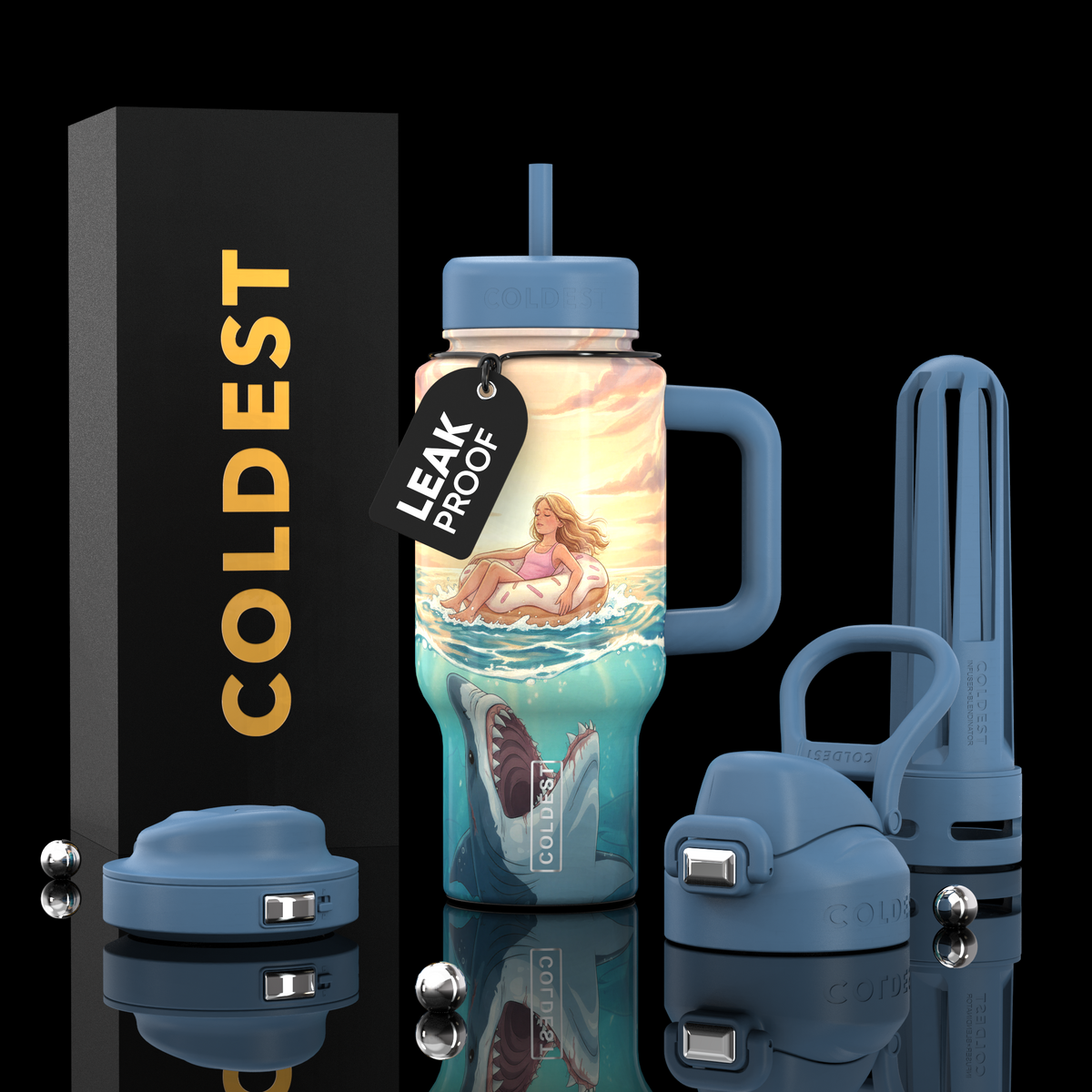 COLDEST 24oz Limitless Ultra Colder Bottle - Extended Cold Life
