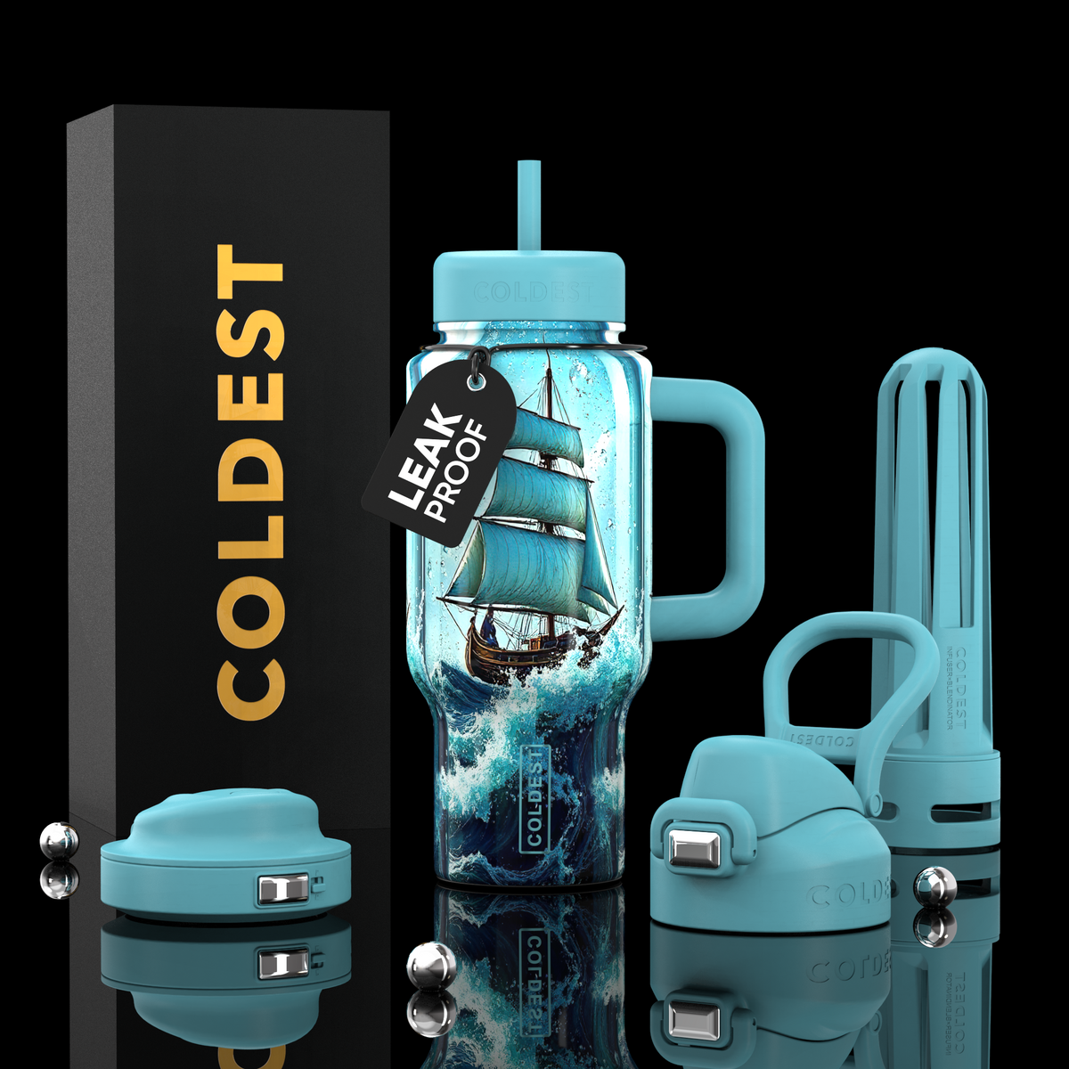 COLDEST 24oz Limitless Ultra Colder Bottle - Extended Cold Life