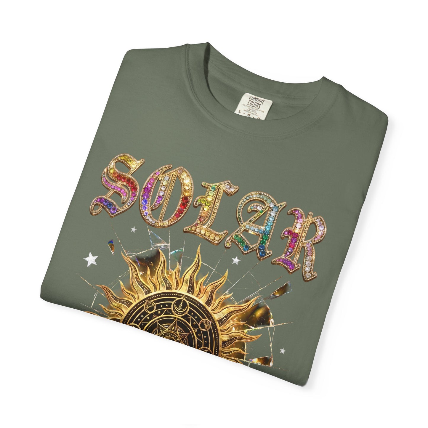 Solar Sun Graphic T-Shirt — "Power of the Eternal Light"