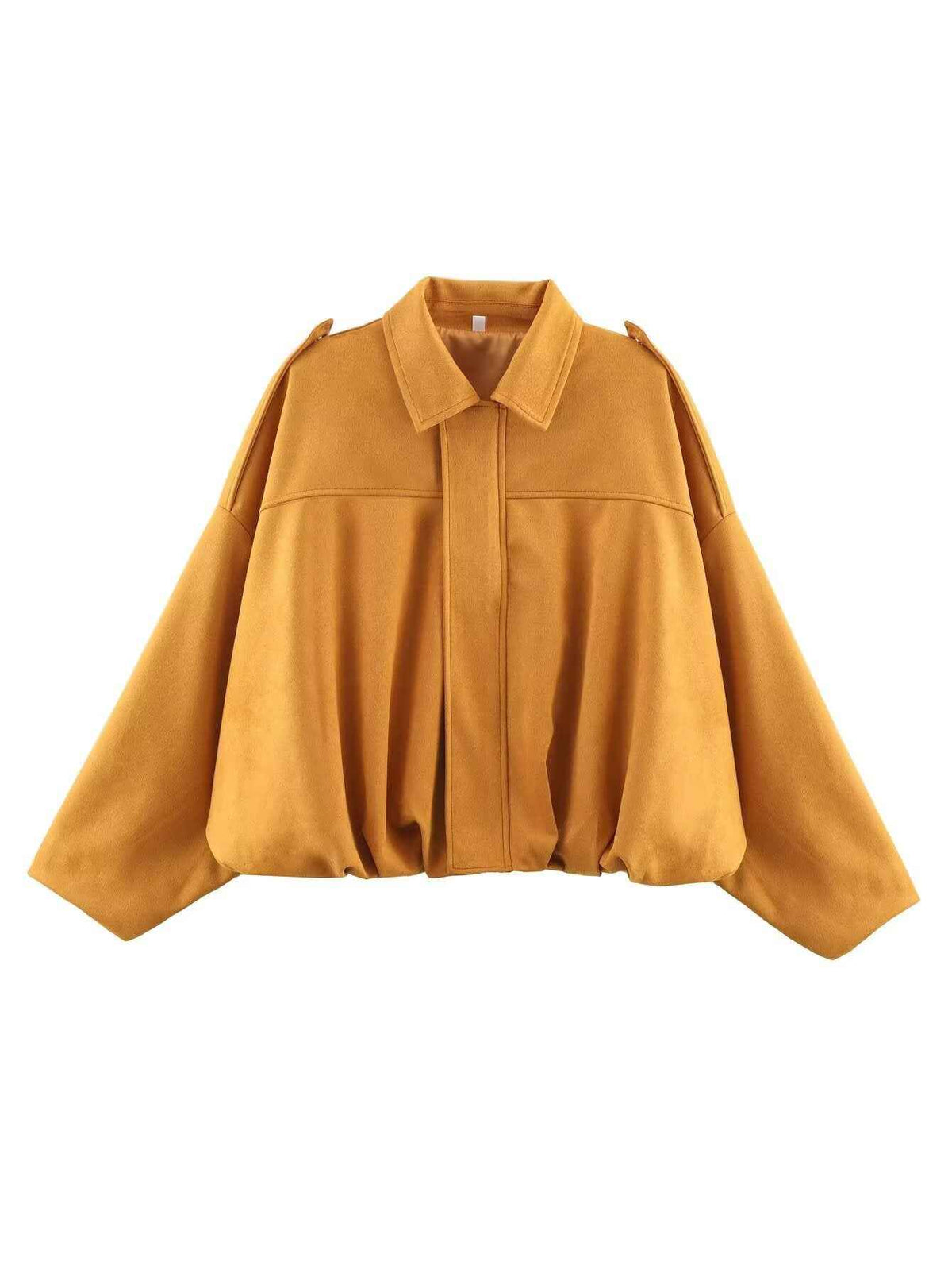 Men's Faux Suede Pilot Jacket - Stylish, Comfortable Zip-Up Coat