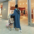 Baggy Hooded Trench Coat