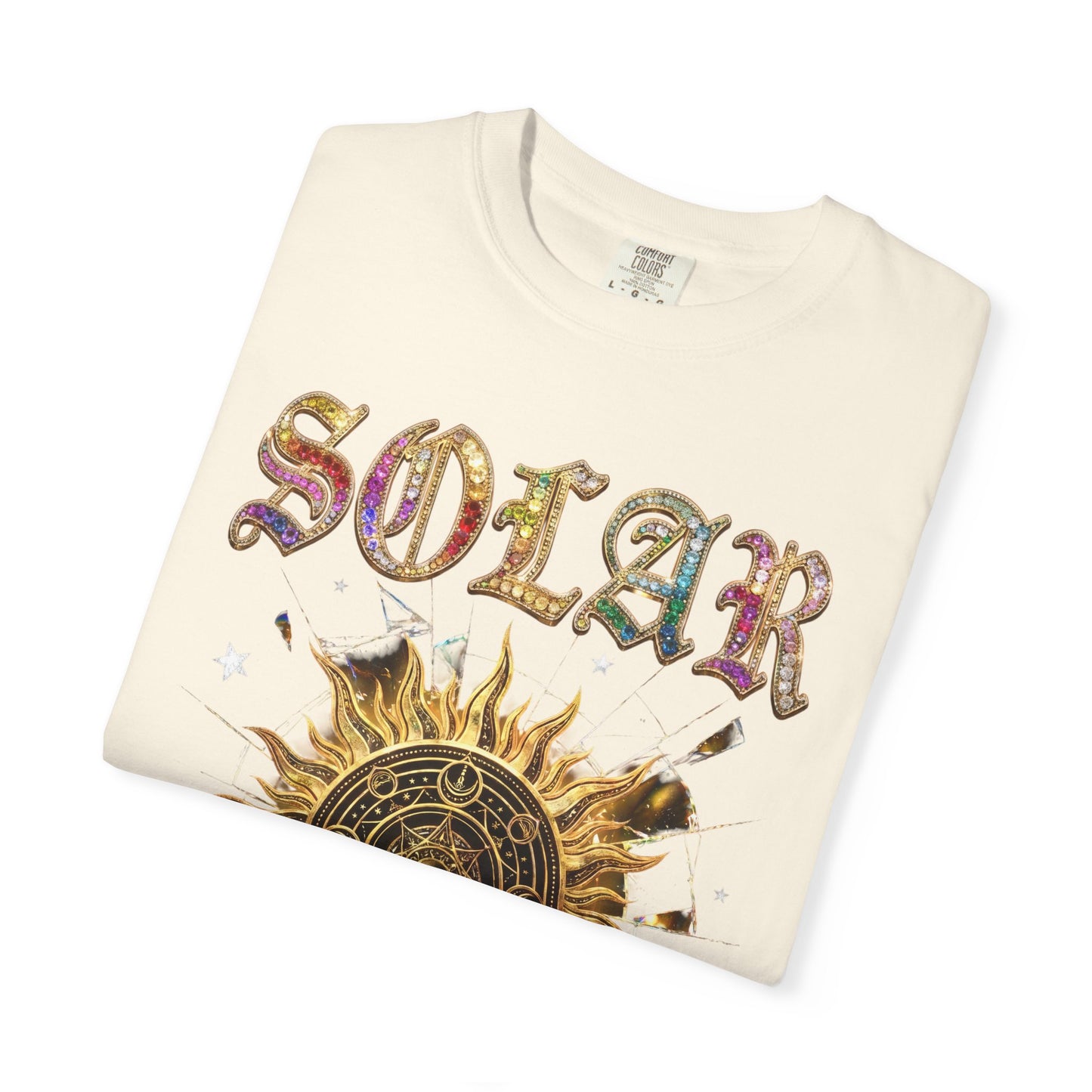 Solar Sun Graphic T-Shirt — "Power of the Eternal Light"