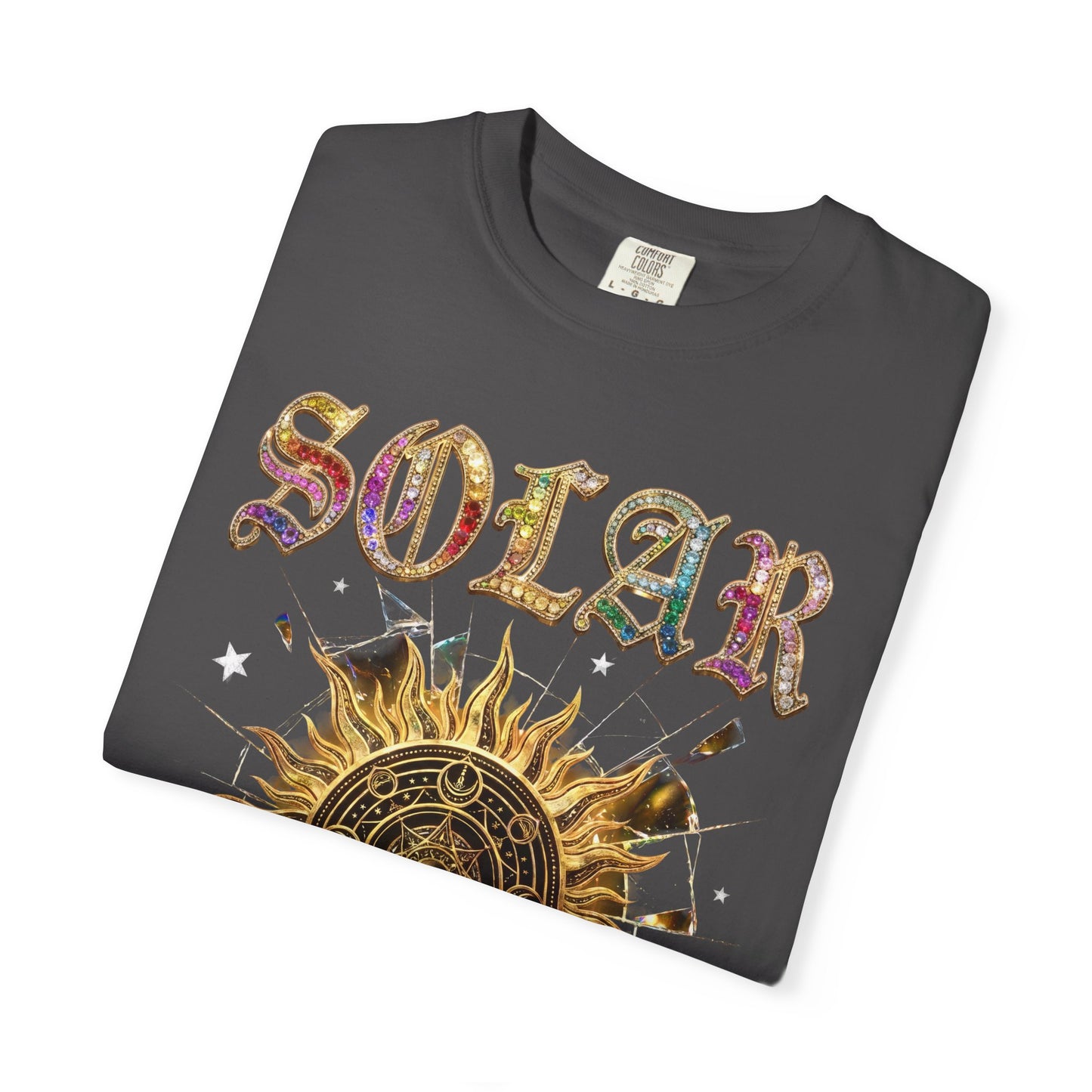 Solar Sun Graphic T-Shirt — "Power of the Eternal Light"
