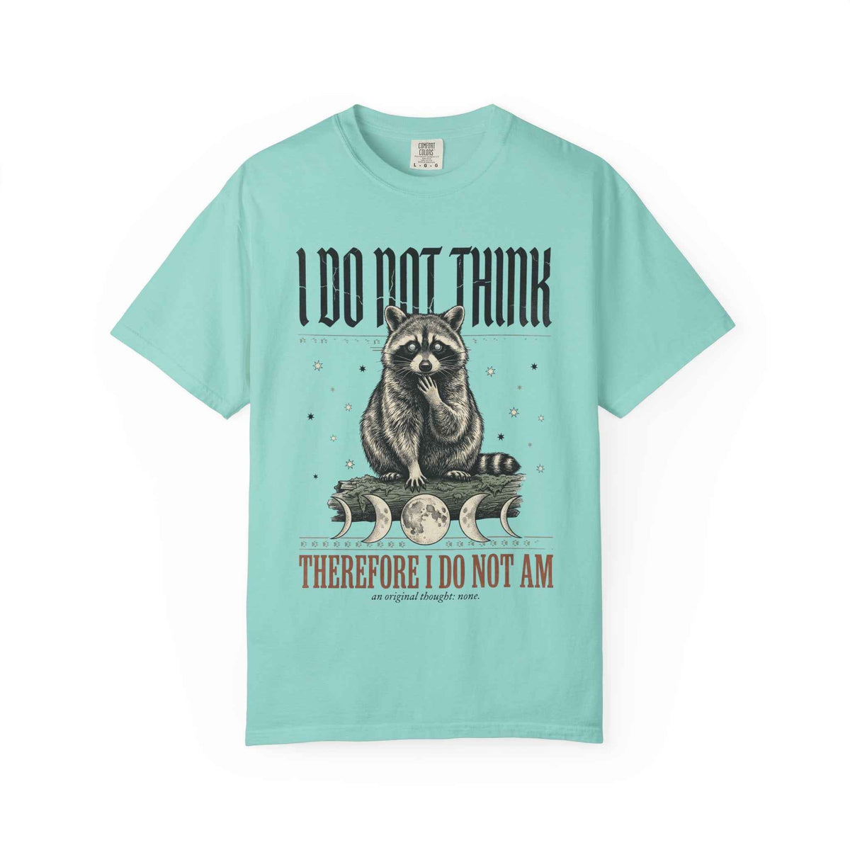 Camiseta Vintage Ironic Raccoon Meme - Graphic Tee para Hombre y Mujer