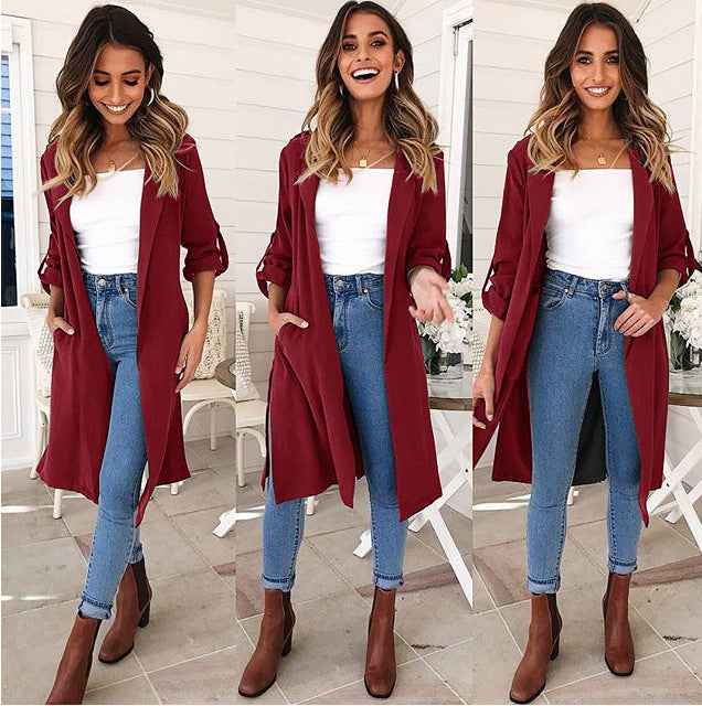 New long trench coat